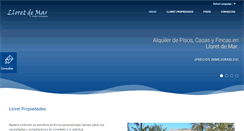 Desktop Screenshot of lloretdemaralquileres.com